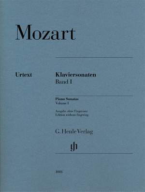 Mozart, W A: Piano Sonatas Vol. 1