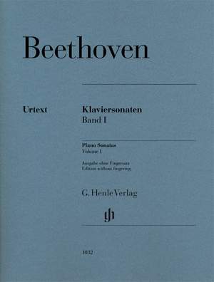 Beethoven, L v: Piano Sonatas Vol. 1