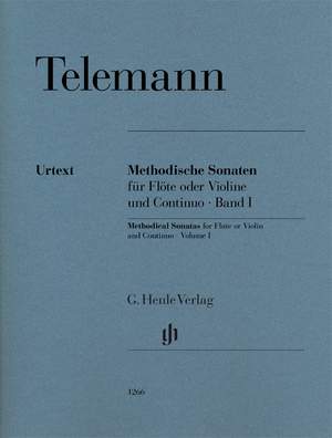 Telemann, G P: Methodical Sonatas Volume 1