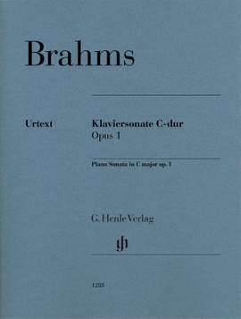 Brahms, J: Klaviersonate Nr. 1 C major op. 1