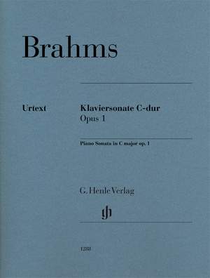 Brahms, J: Piano Sonata no. 1 op. 1