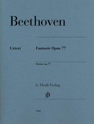 Beethoven, L v: Fantasy op. 77