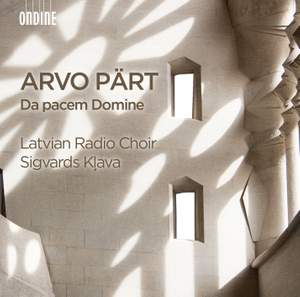 Pärt: Da pacem Domine