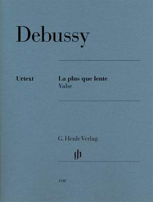 Debussy, C: La plus que lente