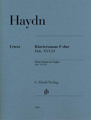 Haydn, J: Piano Sonata Hob. XVI:23