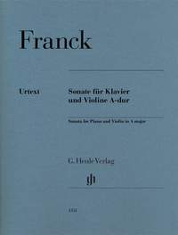 Franck, C A J G H: Sonata