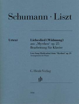 Schumann, R: Liebeslied (Widmung)