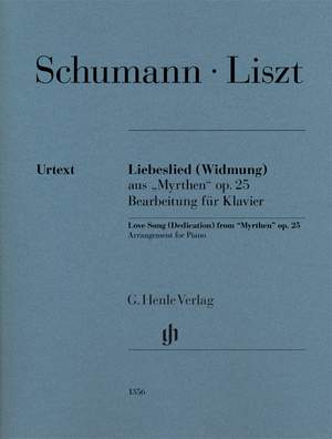 Schumann, R: Love Song (Dedication)