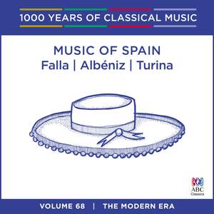 Music of Spain - Albéniz, Falla & Turina: Vol. 68 Product Image