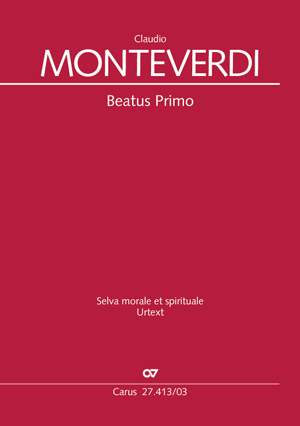Monteverdi: Beatus Primo SV268