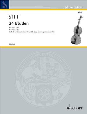 Sitt, H: 24 Etüden aus op. 32
