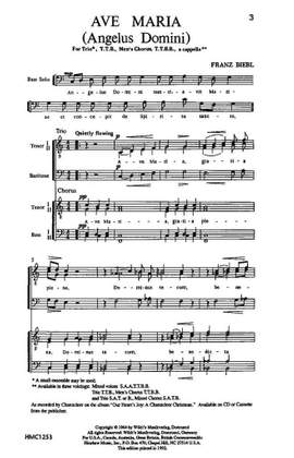 Franz Biebl: Ave Maria
