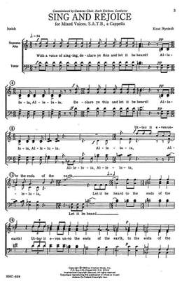 Knut Nystedt: Sing and Rejoice