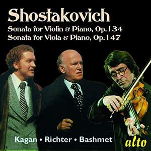 Shostakovich: Violin and Viola Sonatas
