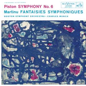 Piston: Symphony No. 6 & Martinu: Fantaisies Symphoniques Product Image