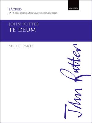 Rutter, John: Te Deum
