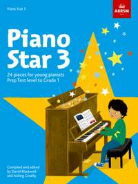 Piano Star Book 3: Prep Test Level to Grade 1