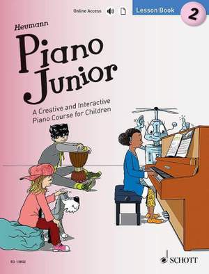 Heumann, H: Piano Junior: Lesson Book 2 Vol. 2