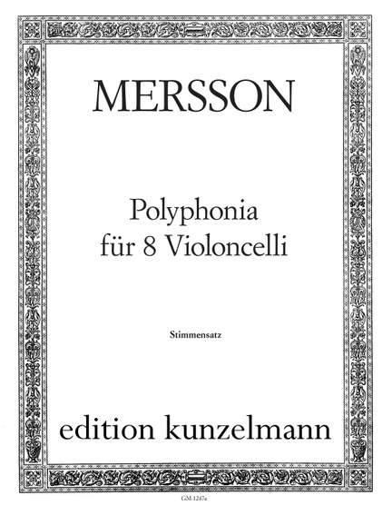 Mersson, Boris: Polyphonia  op. 44