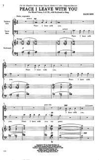 Diane Bish: Peace I Leave with You