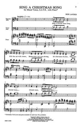 Rob Landes: Sing a Christmas Song