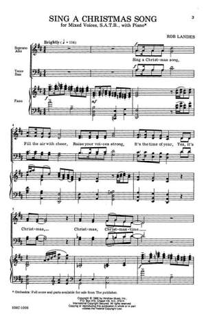 Rob Landes: Sing a Christmas Song