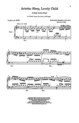 Johannes Herbst: Sleep Lovely Child