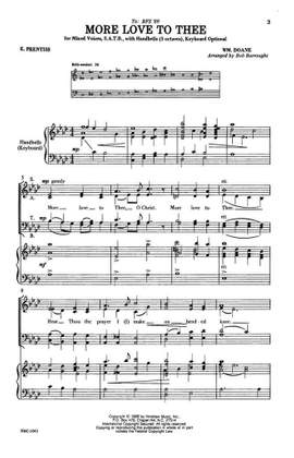William Howard Doane: More Love to Thee