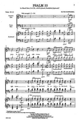 David Schwoebel: Psalm 33