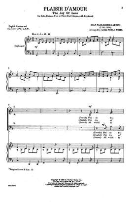 Jean-Paul Martini: Plaisir d'Amour (The Joy of Love)
