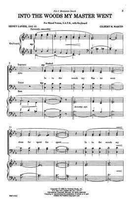 Gilbert M. Martin: Into the Woods My Master Went