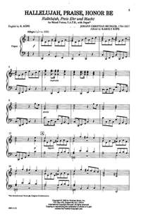J. Bechler: Hallelujah, Praise, Honor Be