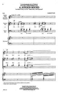 Robert Page: A Joyous Sound