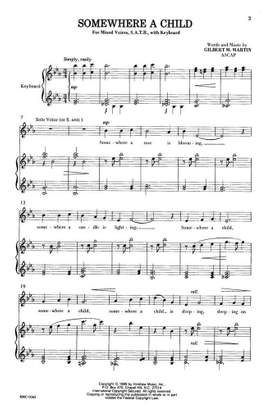 Gilbert M. Martin: Somewhere a Child
