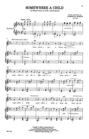 Gilbert M. Martin: Somewhere a Child