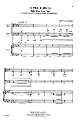 John V. Mochnick: O Vos Omnes (All Who Pass By)