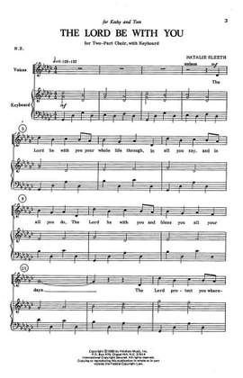 Natalie Sleeth: The Lord Be with You