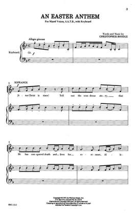 Christopher Boodle: An Easter Anthem