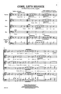 John Amner: Come, Let's Rejoice