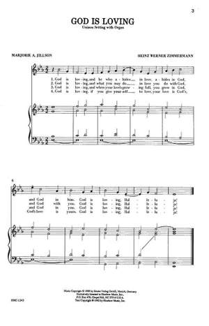 Heinz Werner Zimmermann: Three New Hymns