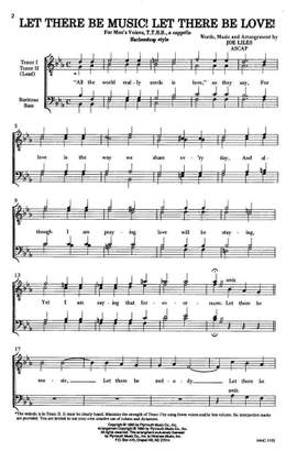 Joe Liles: Let There Be Music! Let There Be Love!