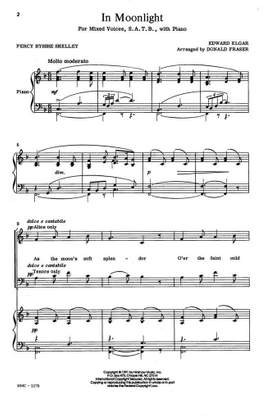 Edward Elgar: In Moonlight