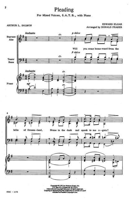 Edward Elgar: Pleading