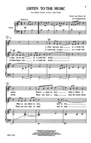 Edwin Robertson: Listen to the Music