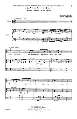 David B. Fischer: Praise the Lord