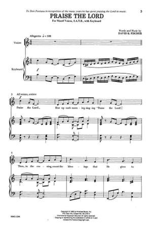 David B. Fischer: Praise the Lord
