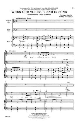 Carl Nygard: When Our Voices Blend in Song