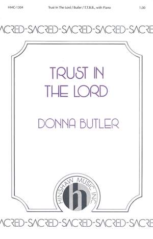 Donna Butler: Trust in the Lord