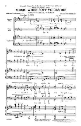 Sherri Porterfield: Music When Soft Voices Die
