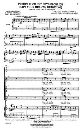 Johannes Herbst: Lift Your Hearts, Rejoicing